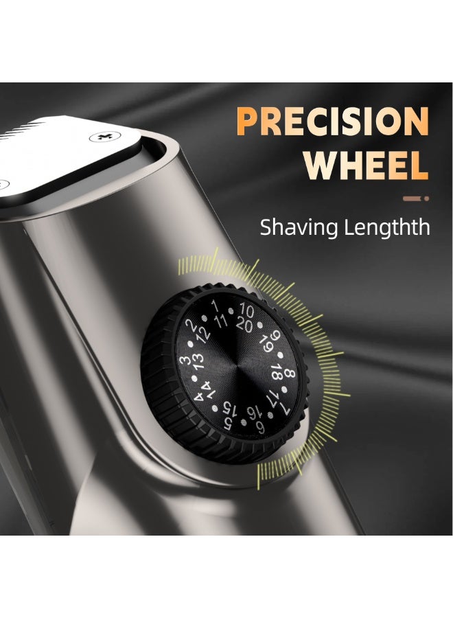 WAIKIL Vacuum Hair Clipper | Powerful Hair Suction and Anti-Splatter | 20 Precise Settings | 90-minute Long Battery Life | IPX6 Fully Washable - Image 4